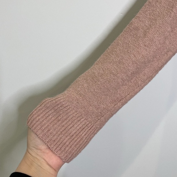 bp Pale Pink Turtleneck Knit Sweater - Picture 4 of 7